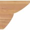 Ekena Millwork Crestline Smooth Rafter Tail, Western Red Cedar, 3 1/2"W x 12"H x 12"L RFT04X12X12CRE00SWR - alternate 3